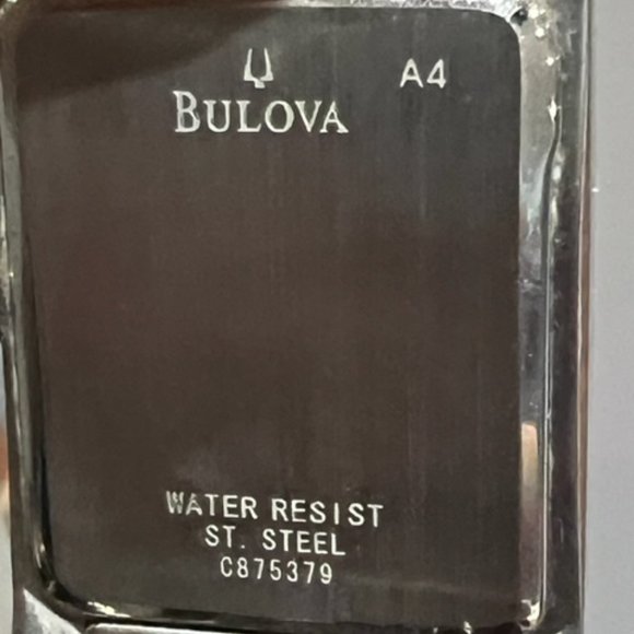 Bulova  Men's or ladies Accutron A4 Tank Style stainless watch - Picture 5 of 6